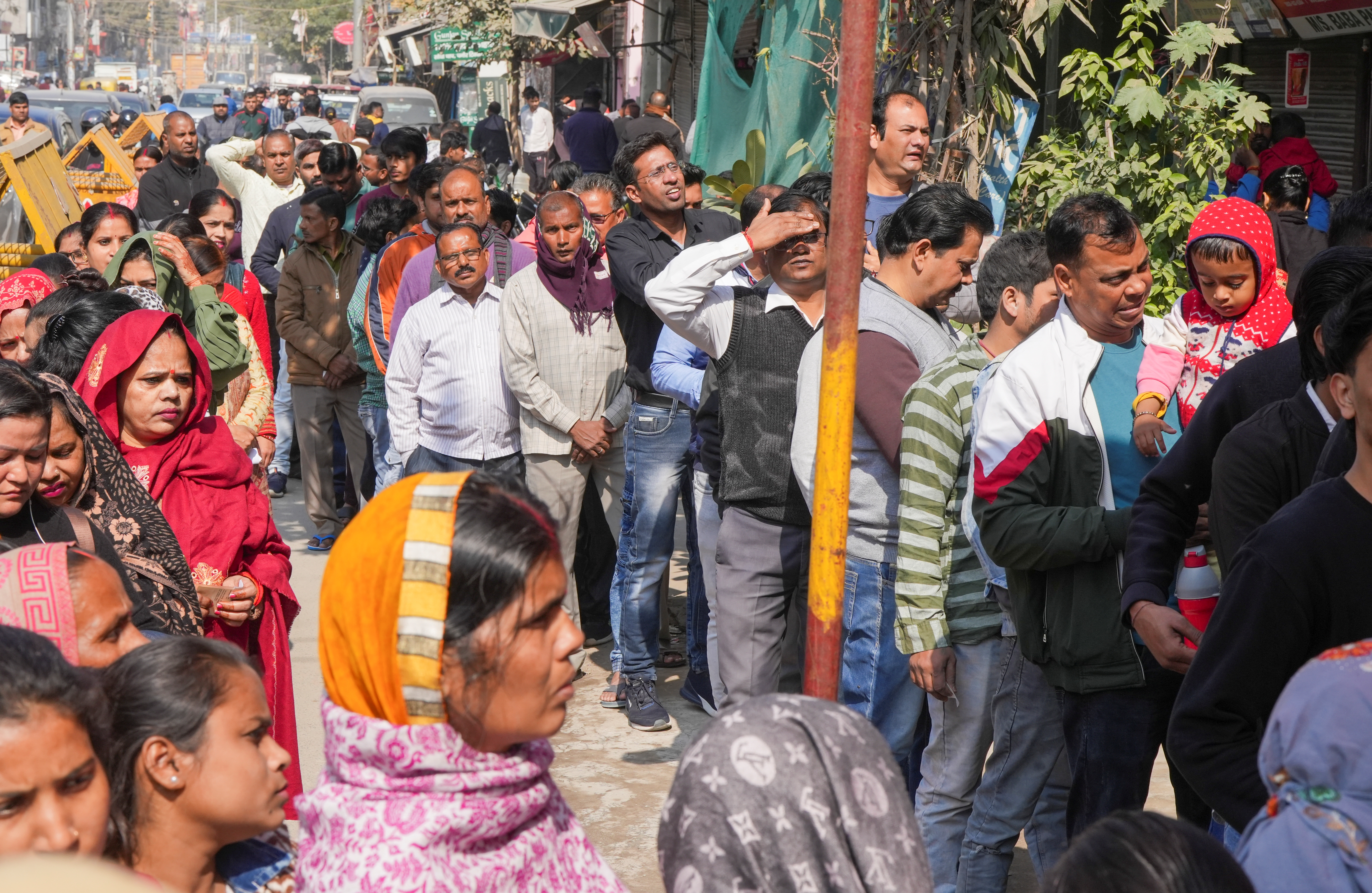 Delhi Assembly Election 2025 LIVE: 46.55% Voter Turnout Recorded Till 3 PM