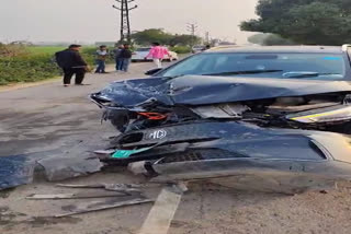 FUNERAL OF THREE PEOPLE,  COLLISION BETWEEN TWO CARS