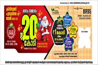 Kerala Christmas-New Year bumper lottery results announced first prize winner name