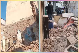 Old house collapsed in Ajmer