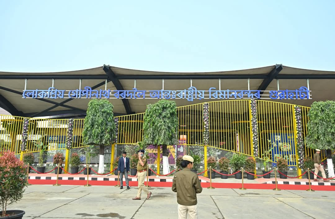 Assam CM Inaugurates Improved Facilities in Guwahati LGBI Airport