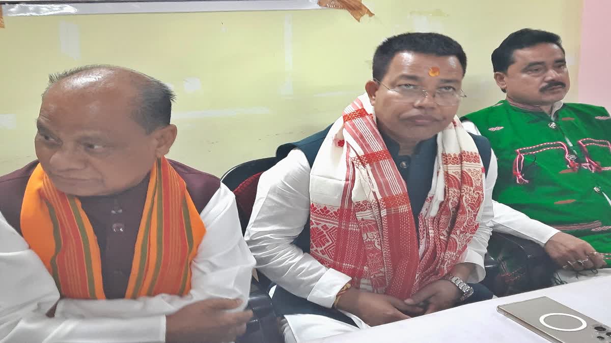 Suresh Borah campaign for Loksabha election 2024 in Nagaon