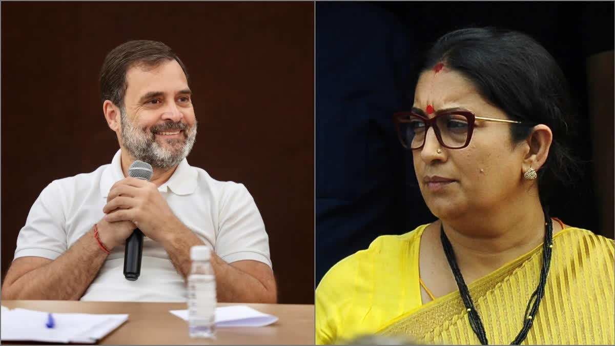In an open challenge to Congress leader Rahul Gandhi while addressing the 'Namo Yuva Maha Sammelan' in Nagpur, Union Minister of Women and Child Development Smriti Irani dared him for a debate on ten years of UPA rule versus the Modi government.