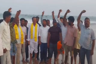 TDP Incharge Enquired was Fishermen Problems