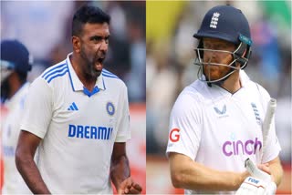 Ravichandran Ashwin and Jonny Bairstow