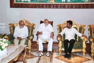 Telangana CM Revanth Reddy met Ramoji Group Chairman Ramoji Rao