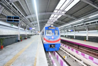 India's first underwater Metro which will start its service in Kolkata