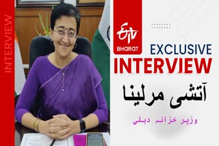 atishi interview with etv bharat