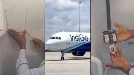 സ്വർണം പിടകൂടി  Gold Worth Rs 3 Crore Seized  Gold Seized from IndiGo Airlines  വിമാനത്തിന്‍റെ ശുചി മുറിയിൽ സ്വർണം  ചെന്നൈയിൽ സ്വർണം പിടകൂടി