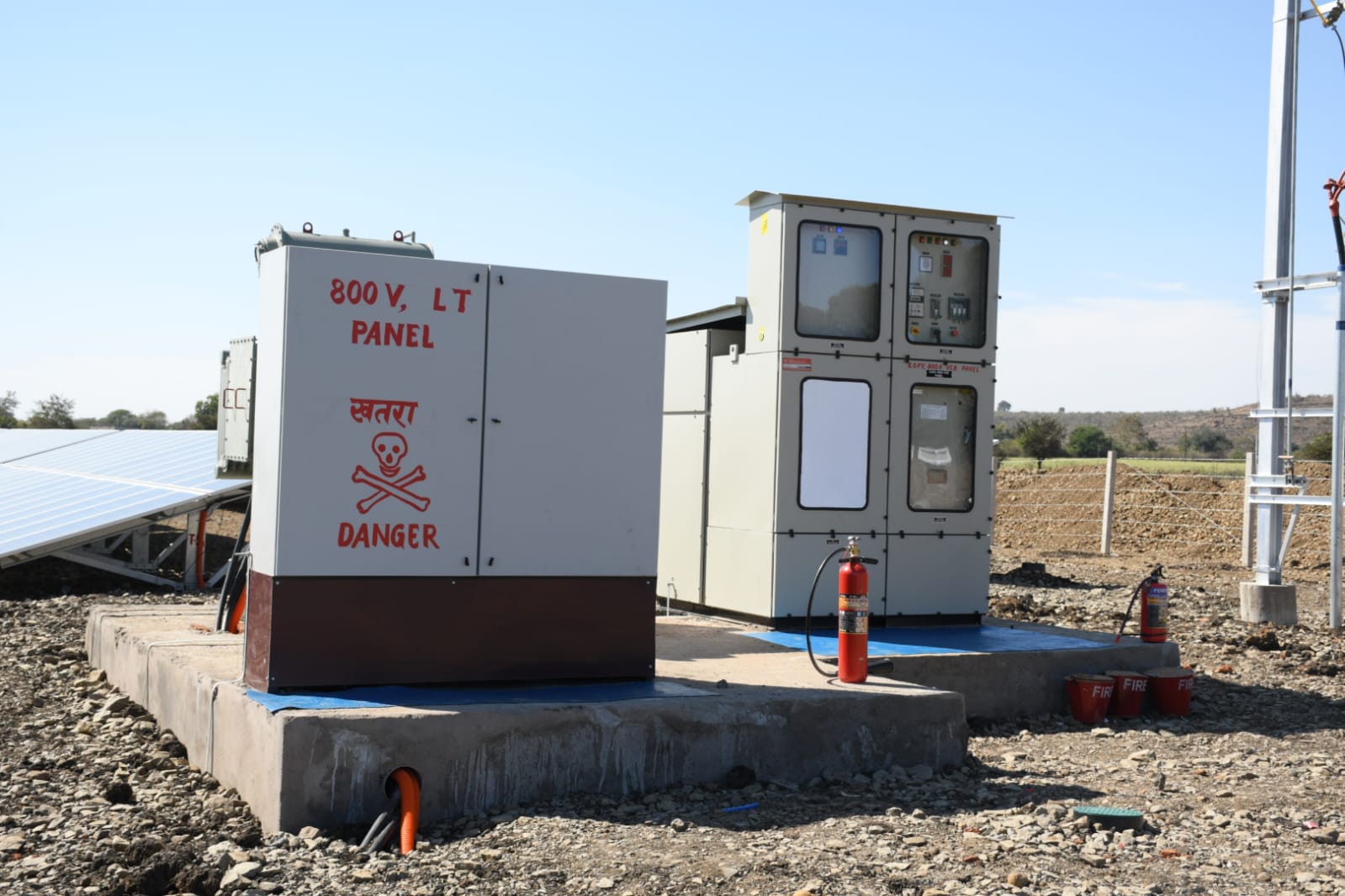 Water supply from solar energy