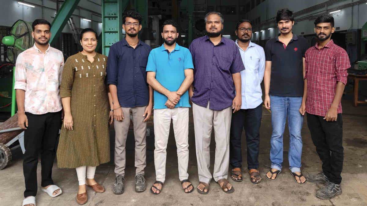 The reserach team at IIT Madras.