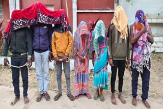POLICE ARRESTED 7 PEOPLE