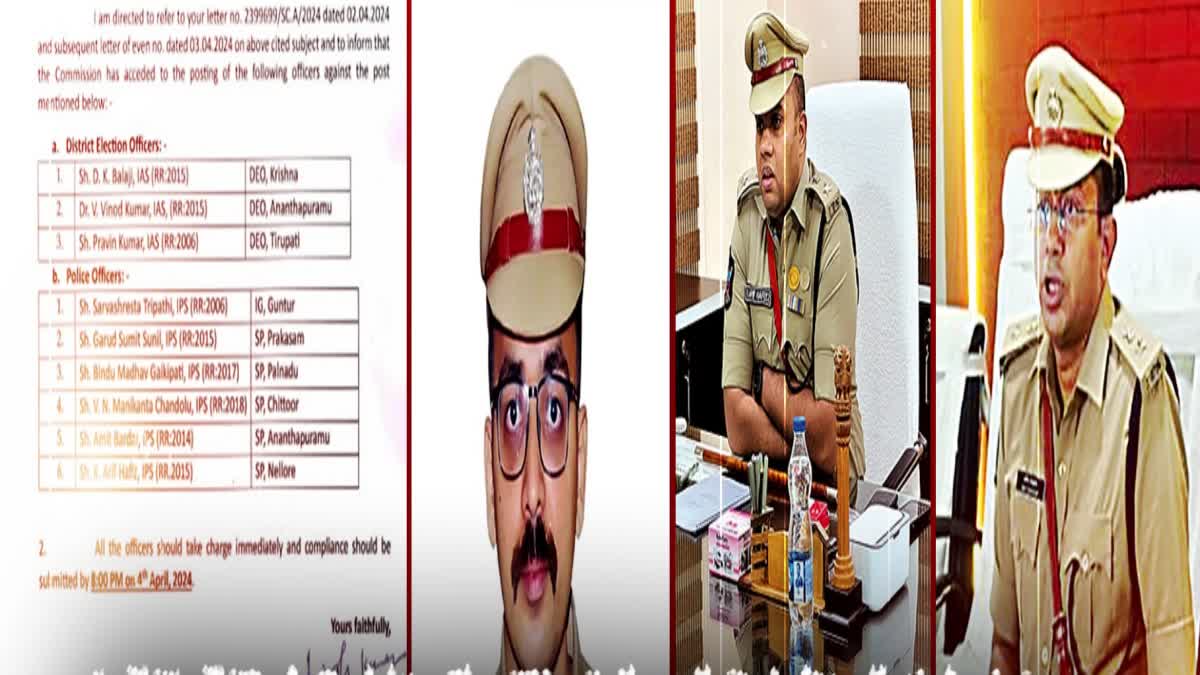 ECI Appoints IPS Officers in Andhra Pradesh