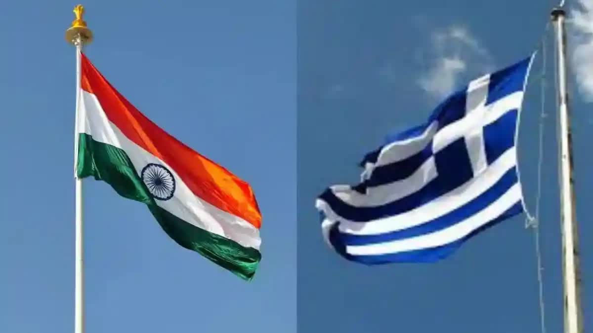 GREEK MILITARY CHIEF  INDIA GREECE RELATION  ഗ്രീക്ക് സൈനിക മേധാവി ഇന്ത്യയില്‍  ഇന്ത്യ ഗ്രീസ് നയതന്ത്ര ബന്ധം