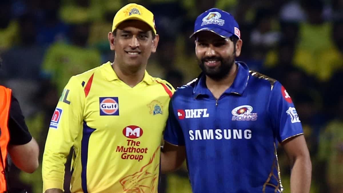 Rohit Sharma and MS Dhoni