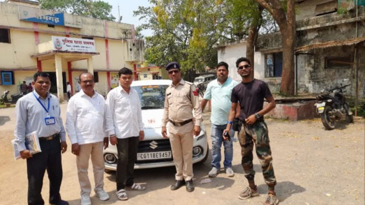 VEHICLE CHECKING IN JANJGIR CHAMPA