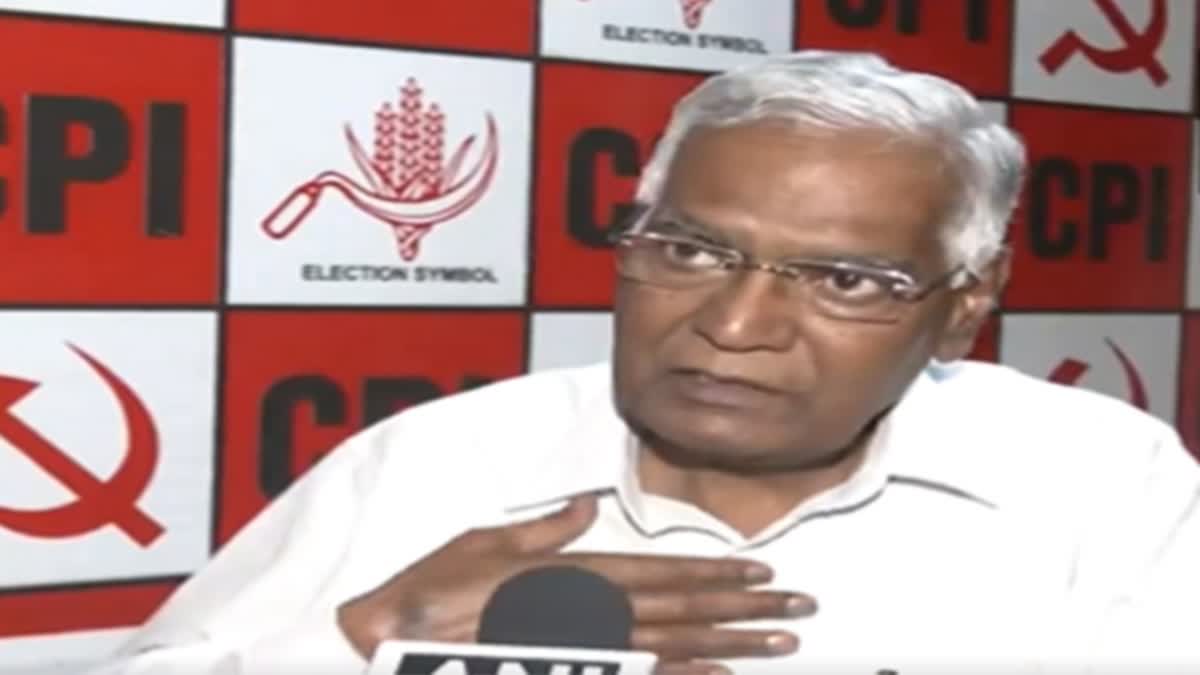 CPI HOPES THERE WILL BE CHANGE  D RAJA  2024 LOK SABHA ELECTION  ഡി രാജ