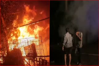 Factory fire in Gurugram