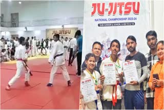 Almora Players Won Medals in Ju Jitsu Championship