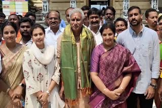 BJP Leader Purandeswari Visit in Dwaraka Tirumala