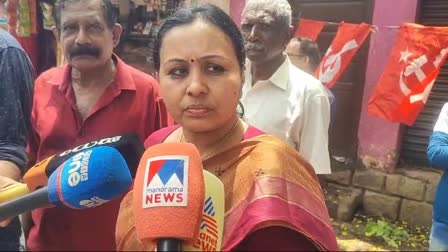 VEENA GEORGE ABOUT PB ANITHA  MINISTER VEENA GEORGE  MEDICAL COLLEGE RAPE CASE  ഐസിയു പീഡനക്കേസ് പിബി അനിത