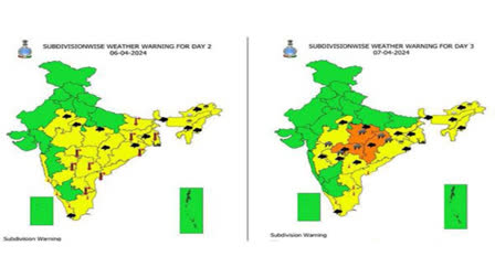 Heatwave conditions are expected in regions like Odisha, Gangetic West Bengal, Jharkhand, Vidarbha, North Interior Karnataka, Coastal Andhra Pradesh, Yanam, Rayalaseema, and Telangana, posing fatal risks to human health.