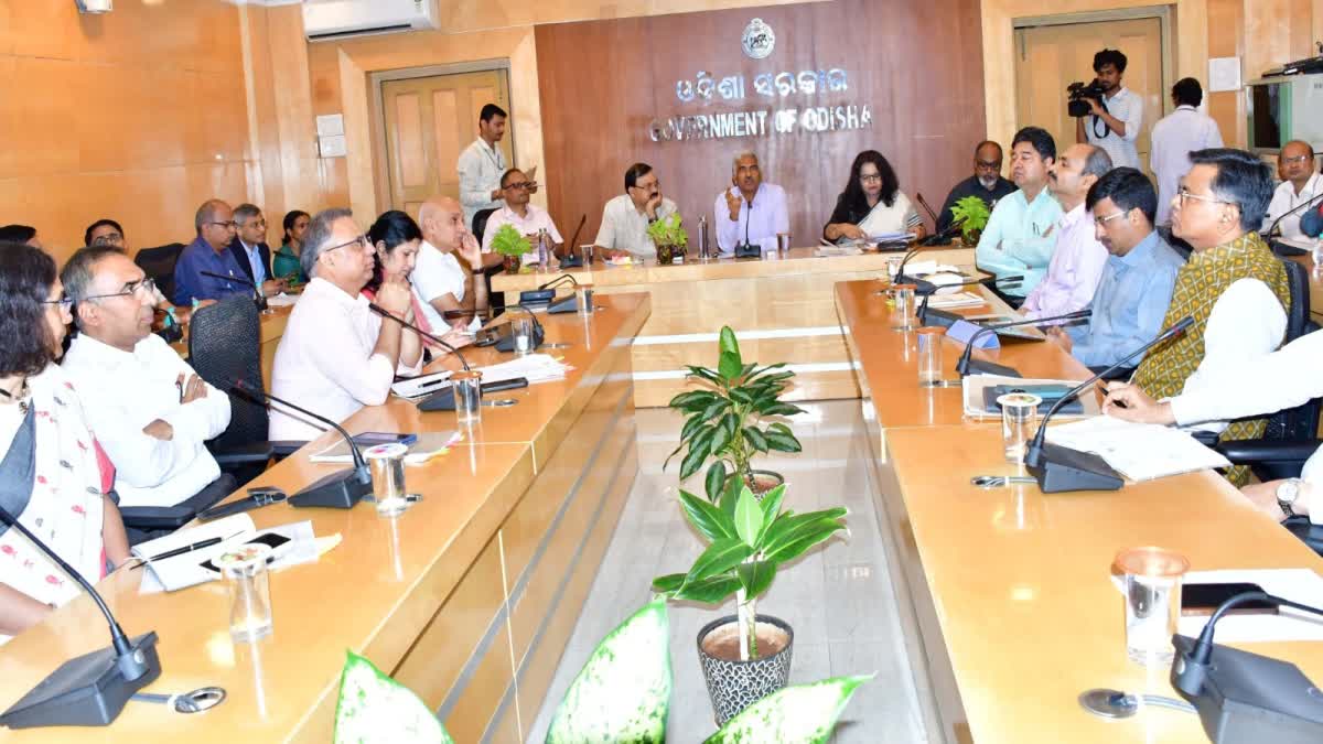 Odisha Chief Secretary Meeting 2025