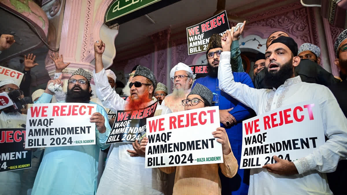 وقف ترمیمی بل کے خلاف کالی پٹی باندھنے والے احتجاجیوں کو مظفر نگرضلع انتظامیہ نے بھیجا نوٹس