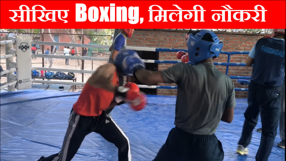 Faridabad Boxing Academy is teaching professional boxing Youth are getting government jobs along with a shower of medals