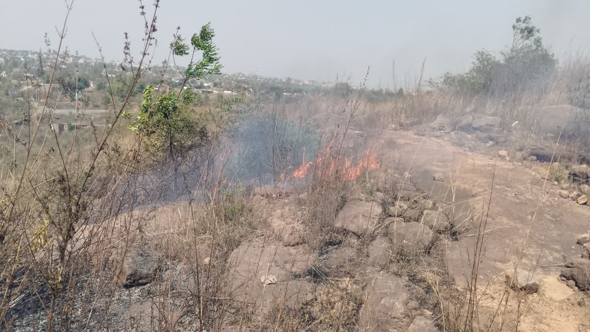 FIRE NEAR GUNPOWDER FACTORY