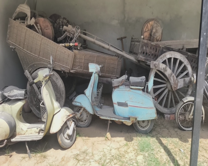 Passion for keeping old vehicles