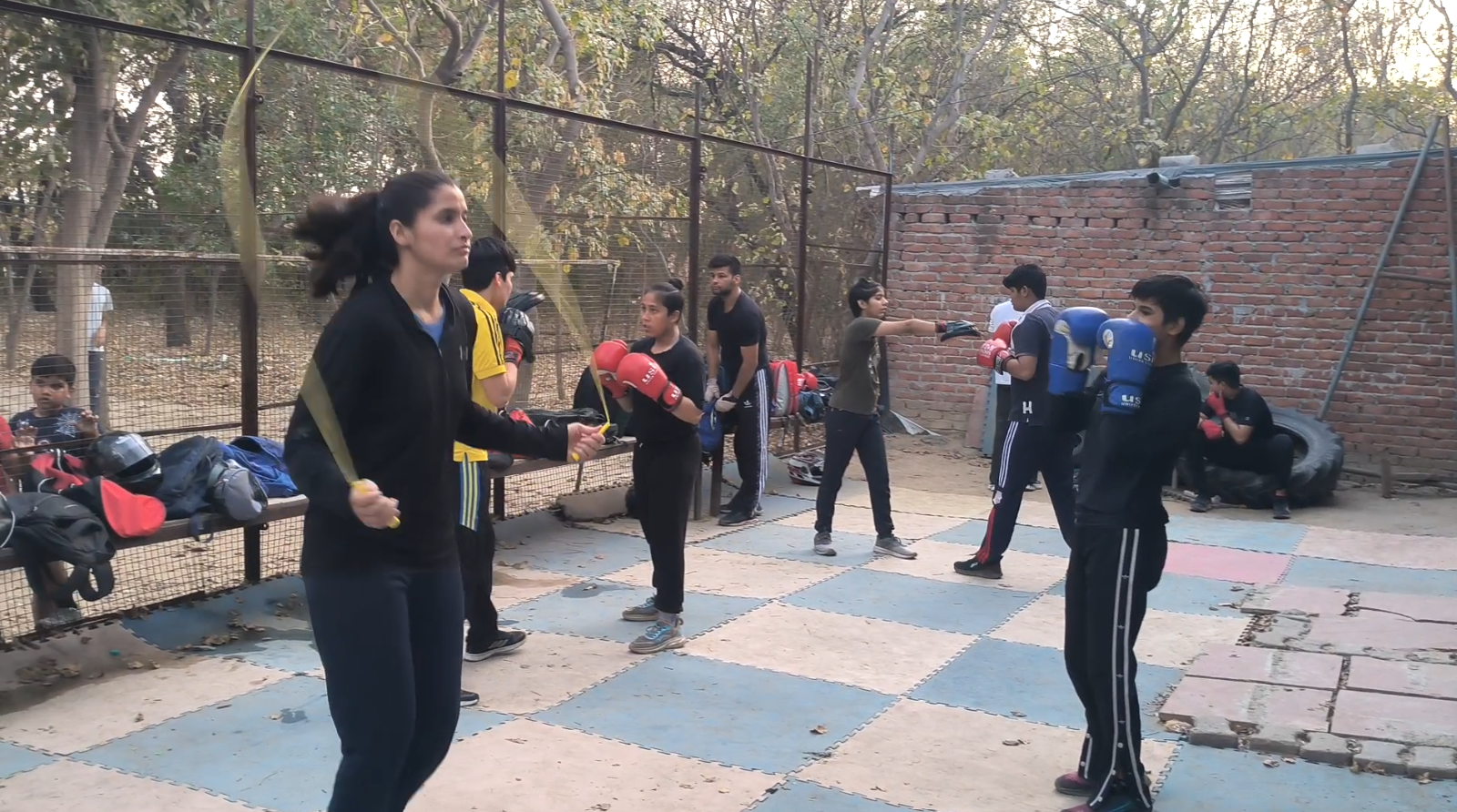 Faridabad Boxing Academy is teaching professional boxing Youth are getting government jobs along with a shower of medals
