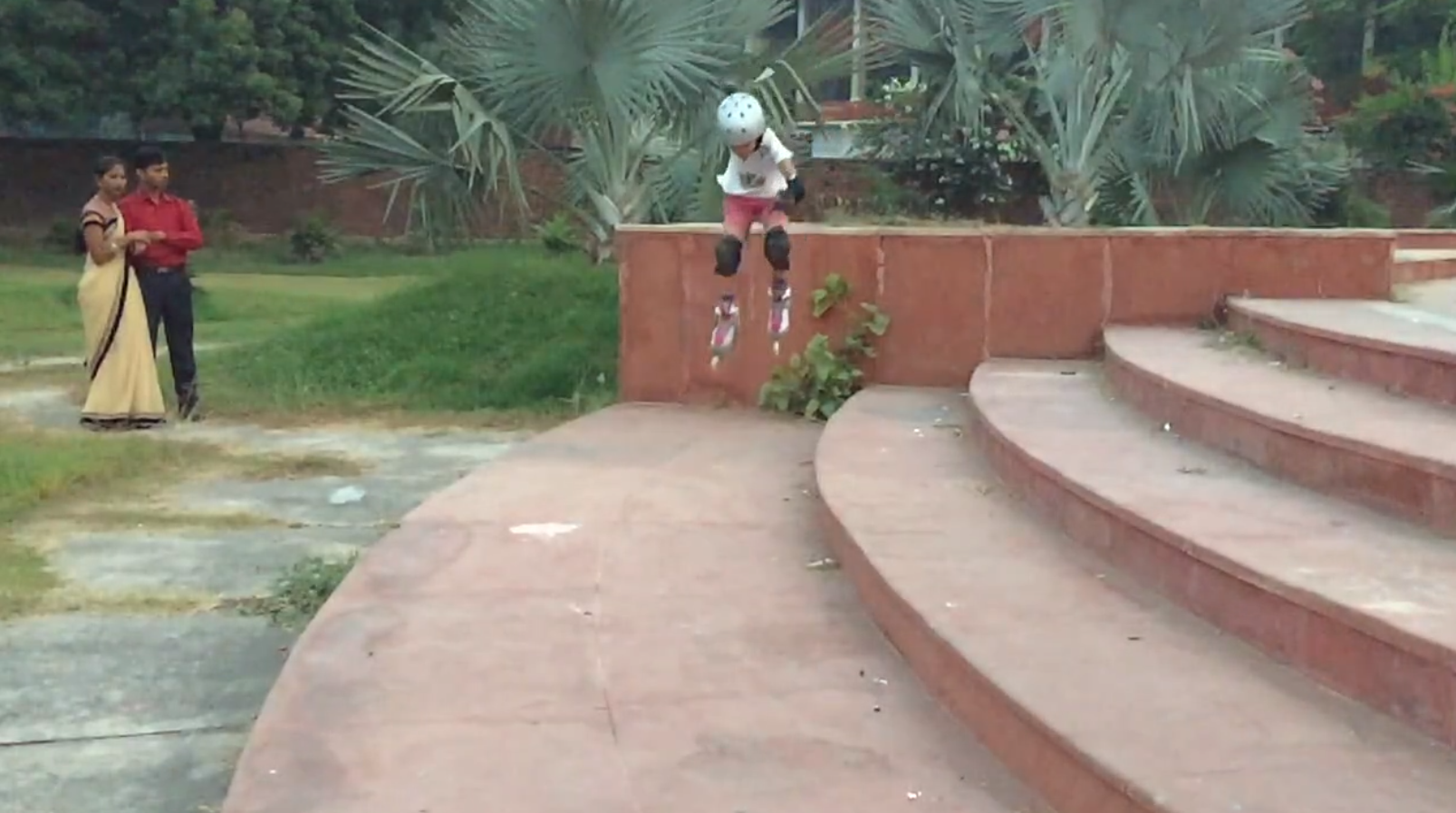 Chandigarh skating girl Janvi Jindal learned skating by watching YouTube does Bhangra wearing skates now in Guinness World Records