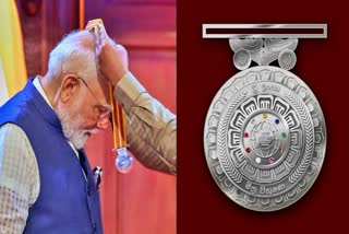 பிரதமர் நரேந்திர மோடி, ஸ்ரீலங்கா மித்ர விபூஷண பதக்கம்
