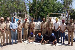 4 DRUG SMUGGLERS ARRESTED