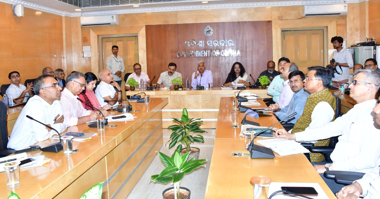 Odisha Chief Secretary Meeting 2025