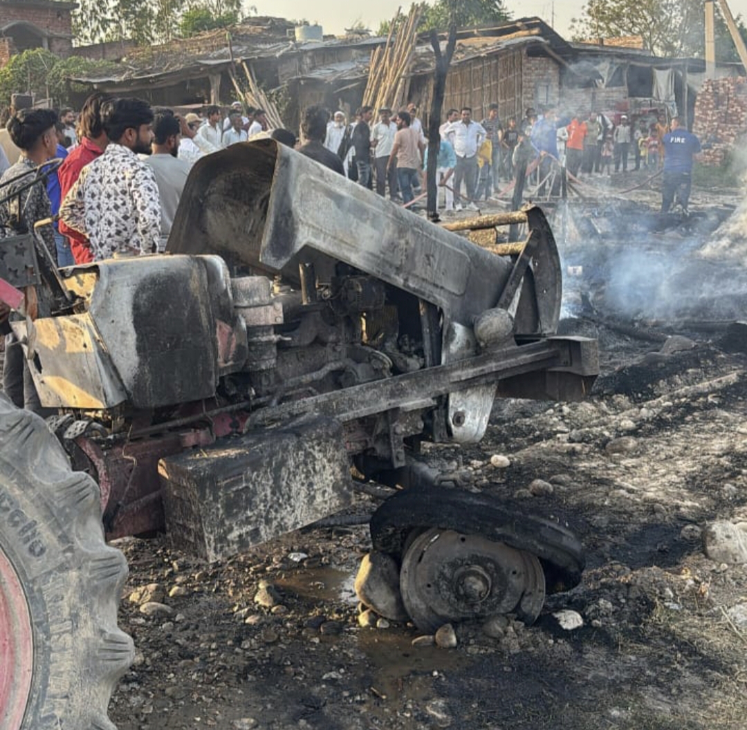 Roorkee Cow Huts Burnt