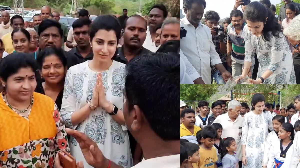 Nara Brahmani Election Campaign