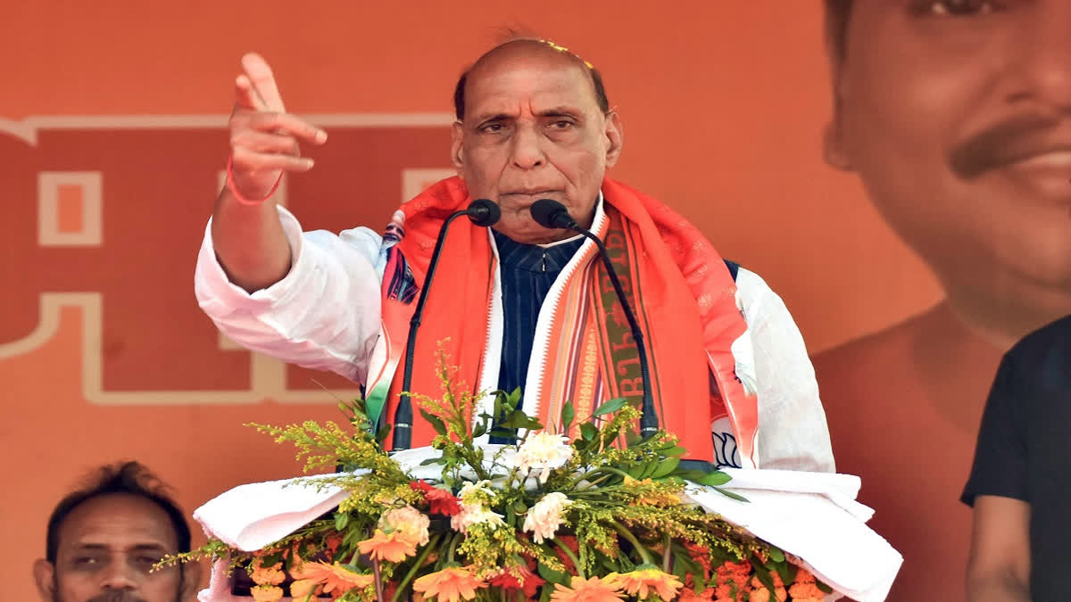 Defence Minister Rajnath Singh