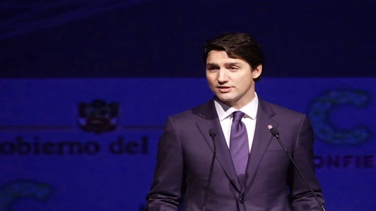 Canadian PM Justin Trudeau.