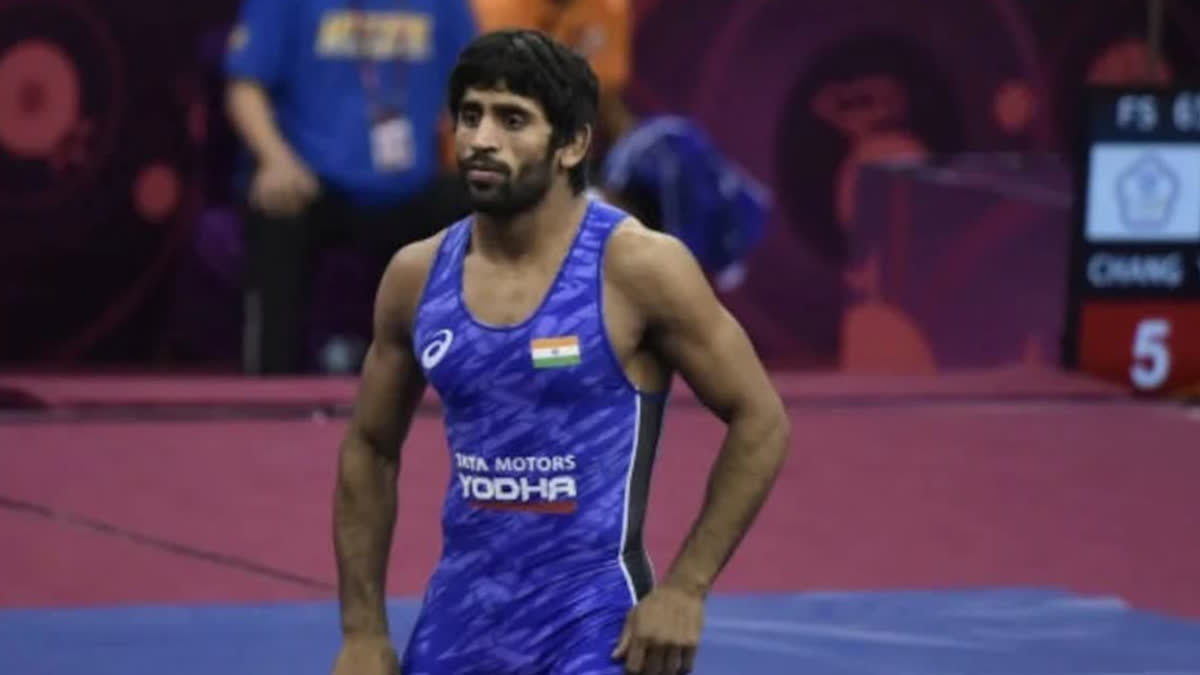 Bajrang Punia provisionally suspended by NADA before olympic final trials