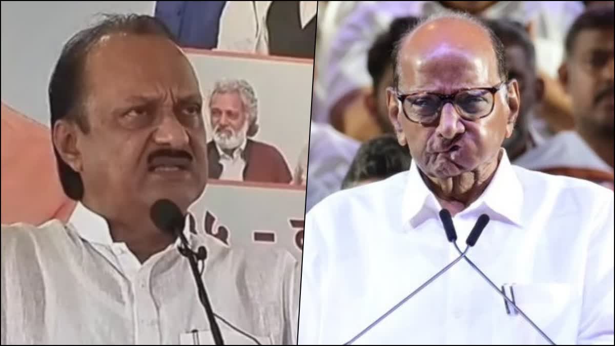 sharad pawar-ajit pawar