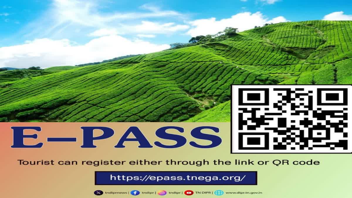 Ooty and Kodaikanal E-Pass QR Code Photo