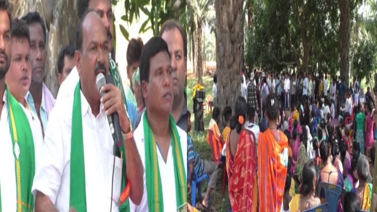 Suspended BJD Leader Yella Konda Babu Campaign