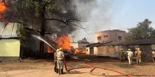 Fire at Raniganj Warehouse