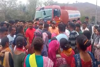 Villagers Stopped Railway Project Work in Srinagar