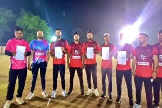 Night cricket tournament Dhanbad