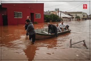 Flood in Brazil