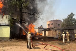 Fire at Raniganj Warehouse