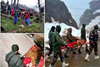 A pregnant woman in Jammu and Kashmir was evacuated from a remote village due to heavy snowfall disrupting road connectivity. The Indian Army provided medical aid and life-saving first aid, despite the lack of a civil medical specialist.